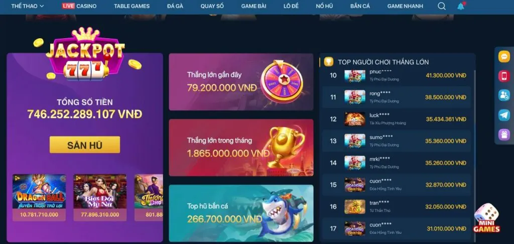 Hoàn Trả Thể Thao & Casino fun222 chính thức